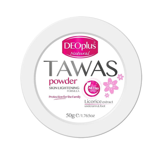 DEOPLUS Tawas Powder with Licorice Extract 50g - Natural Deodorant