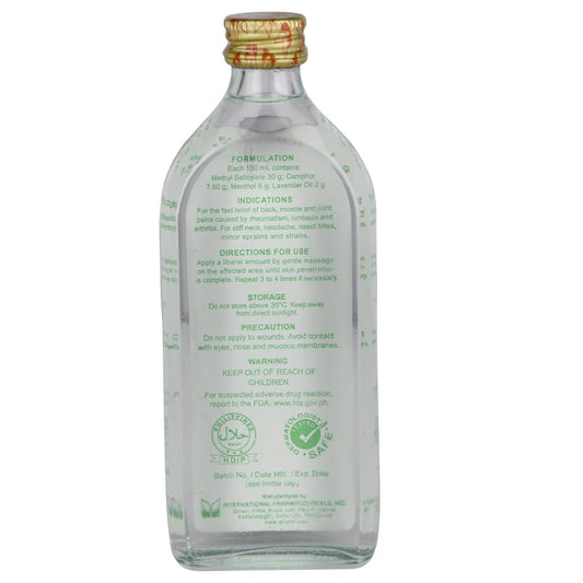 Efficascent Oil Extreme with Lavender Scent 100ml - Strong Pain Relief